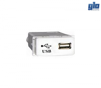 Major Tech Veti 1 V209WT USB Socket Outlet (1A, 5V) - White