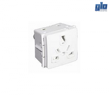 Major Tech Veti 1 V211WT International Socket Outlet - White