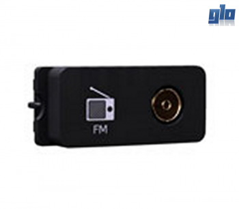 Major Tech Veti 1 V303BK, V303WT FM Socket Outlet (F-Type Connection) - (Multiple Colours/Finishes)