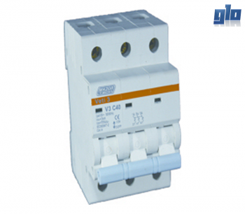 Major Tech Veti V3C3P16 16A 3kA Triple Pole MCB