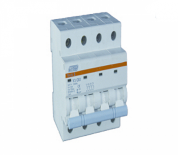Major Tech Veti V3C4P20 20A 3kA Four Pole MCB