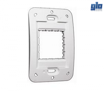 Major Tech Veti 1 V501 3 Module Fixing Frame With Plastic Inserts (100mm x 50mm)