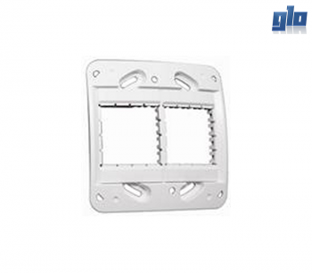 Major Tech Veti 1 V502 6 Module Fixing Frame With Plastic Inserts (100mm x 100mm)