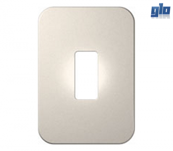 Major Tech Veti 1 V6101CR One Module Vertical Cover Plate