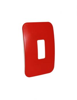Major Tech Veti 1 V6101RD One Module Vertical Cover Plate
