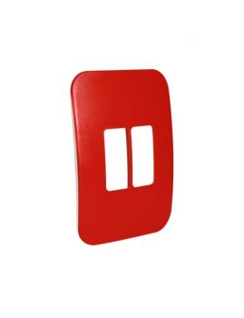 Major Tech Veti 1 V6105RD Two Module Vertical Cover Plate
