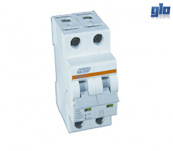 Major Tech Veti V6C2P06 6A 6kA Double Pole MCB