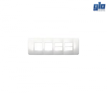 Major Tech Veti 1 V703SV Two Double Module, Four Single Module Horizontal Cover Plate