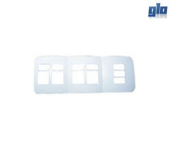 Major Tech Veti 1 V8101WT Mega Cluster Cover Plate