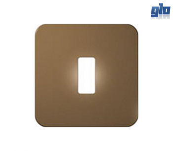 Major Tech Veti 1 VB6201BZ One Module Vertical Cover Plate