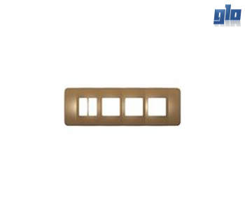 Major Tech Veti 1 VB705BZ Three Double Module, Two Single Module Vertical Cover Plate