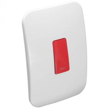 Major Tech Veti 1 VG111C1VRR One Lever One-Way Red/Red Switch Red