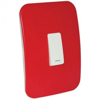 Major Tech Veti 1 VG111C1VWR, VG111C1VWSV, VG111C1VWCN One Lever Light Switch (Multiple Colours/Finishes)