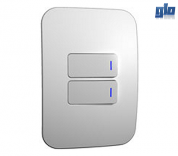 Major Tech Veti 1 VG111C2H Two Lever One-Way Switch Horizontal (100mm x 50mm)