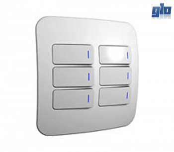 Major Tech Veti 1 VG111C6H Six Lever One-Way Switch (100mm x 100mm)