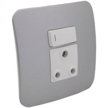 Major Tech Veti 1 VG21WSV, VG21WBZ, VG21WCR, VG21WCN Single Switched Wall Socket (Multiple Colours/Finishes)