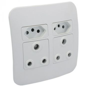 Major Tech Veti 1 VG24WTC, VG24WCR, VG24WBZ, VG24WSV, VG24WCN Unswitched Wall Socket (Multiple Colours/Finishes)