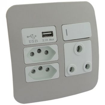 Major Tech Veti 1 VG27WCR, VG27WTC, VG27WBZ, VG27WSV, VG27WCN USB Wall Socket (Multiple Colours/Finishes)