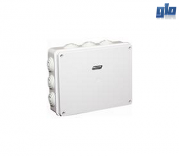Major Tech Veti VJ25208R 255x200x80 IP55 Junction Box with Rubber Glands