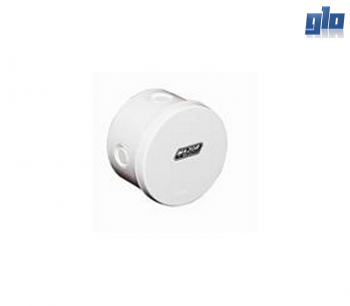 Major Tech Veti VJ85G 80x50 round IP55 Junction Box with 20mm knock outs