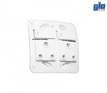 Major Tech Veti 1 VL22WT Double 16A RSA Socket Outlet With Indicator (Blue Neon) (100mm x 100mm) -White