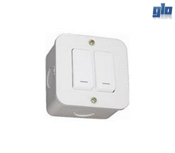 Major Tech Veti 1 VMC112WT Two Lever One-Way Switch (3 X 3) - White