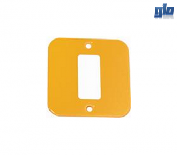 Major Tech Veti 1 VMC161AM, VMC161WT Single Module Cover Plate (3 X 3) - (Multiple Colours/Finishes)