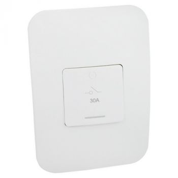 Major Tech Veti 1 VS131DPWTC, VS131DPWSV, VS131DPWCN 30A Double Pole Isolator With Indicator (Multiple Colours/Finishes)