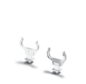 Vossloh Schwabe 105776.01 Bull Horn Bracket for 5/7/9/11w PL Lamps (Clear) 500