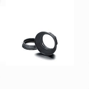 Vossloh Schwabe 109162.01 E14 Plastic Shade Rings (Black)