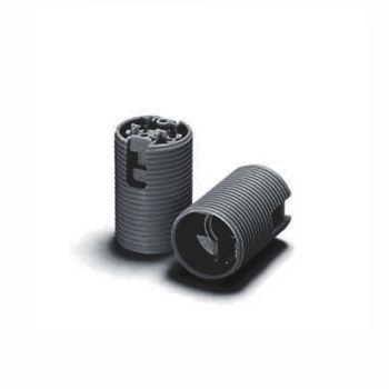 Vossloh Schwabe 109386.01 E14 Thermoplastic Lampholder threaded (Black)