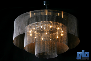 Willowlamp 3-TIER-1000-S-C 3-Tier 1000 Suspended Chandelier (Multiple Colours/Finishes)