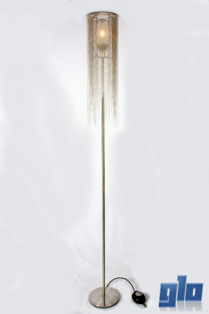 Willowlamp CIR-WIL-150(SML)-STA-M Circular Willow 150 Standing Lamp (Multiple Colours/Finishes)