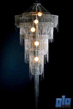 Willowlamp DROPLET-700-S-C DROPLET-700-S Chandelier (Multiple Colours/Finishes)