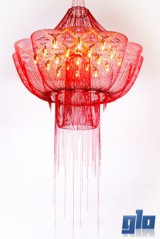 Willowlamp FOLC-1000-S-C Flower of Life 1000 Suspended Chandelier (Multiple Colours/Finishes)
