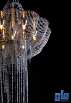 Willowlamp FOLC-500-S-M Flower of Life 500 Suspended Chandelier (Multiple Colours/Finishes)