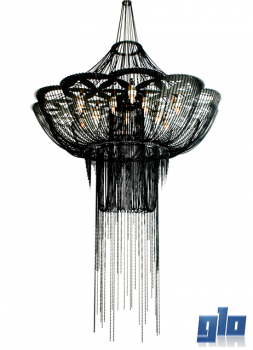 Willowlamp FOLC-700-S-C Flower of Life 700 Suspended Chandelier (Multiple Colours/Finishes)