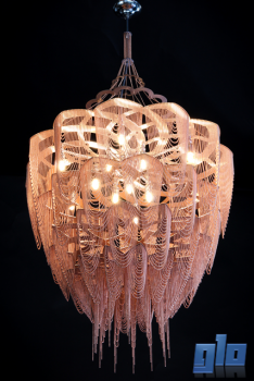 Willowlamp PROTEA-700-S-M Protea 700 Suspended Chandelier (Multiple Colours/Finishes)