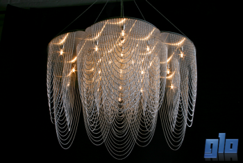 Willowlamp ROSE-700-LOOP-S-M Rose 700 Suspended-Looped Chandelier (Multiple Colours/Finishes)