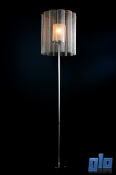 Willowlamp SCA-CRO-400(LRG)-STA-M Scalloped Cropped 400 Standing Lamp (Multiple Colours/Finishes)