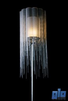 Willowlamp SCA-WIL-280(MED)-STA-M Scalloped Willow 280 Standing Lamp (Multiple Colours/Finishes)