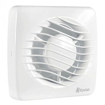 Xpelair DX100 100mm Axial Extractor Fan IP55 White