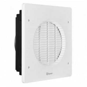 Xpelair WX9 Flush Wall Mount Fans 220-240V 50Hz speed controllable and Reversible White
