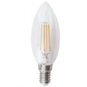 Brightstar BULB LED 190 DIMMABL 4.5W Dimmable LED Filament Candle Bulb