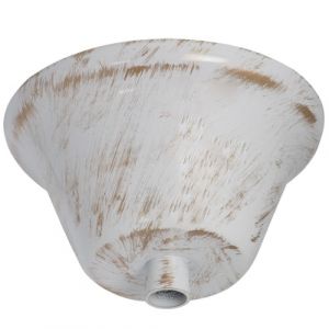 Brightstar PART004 Metal Ceiling Cup French/White
