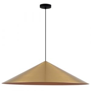 Brightstar PEN975 GOLD Aluminium Pendant E27 Matt Copper Paint Finish