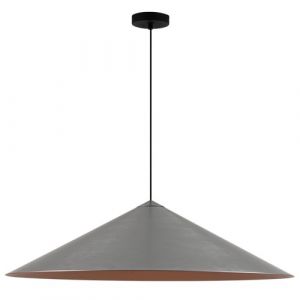 Brightstar PEN976 BLACK/WASH Aluminium Pendant E27 Matt Copper Paint Finish