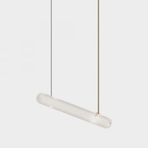 Glo Lighting | Dark Lighting Test Tube Pendant Light Clear Glass And ...