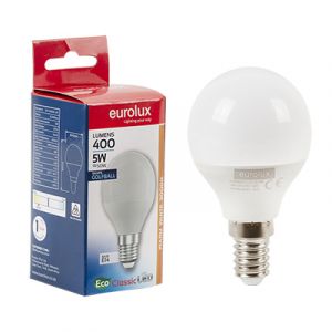 Eurolux G1098SES LED Golfball Core E14 5W 3000K Single Box
