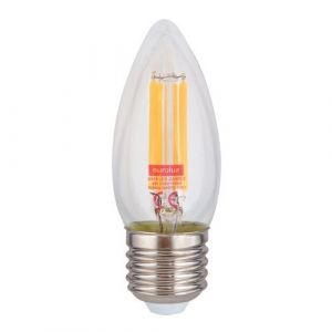 Eurolux G956 Warm White E27 4W Clear Filament Candle LED